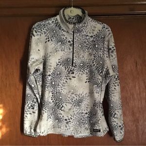 Kerrits microfleece technical riding 1/4 zip pullover top XL